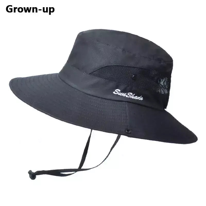Xinbaoguan-Chapéu De Sol Respirável Ao Ar Livre, Fêmea Rabo De Cavalo, Chapéu De Pescador, Chapéu Dobrável, 100% Poliéster, 9002, Verão