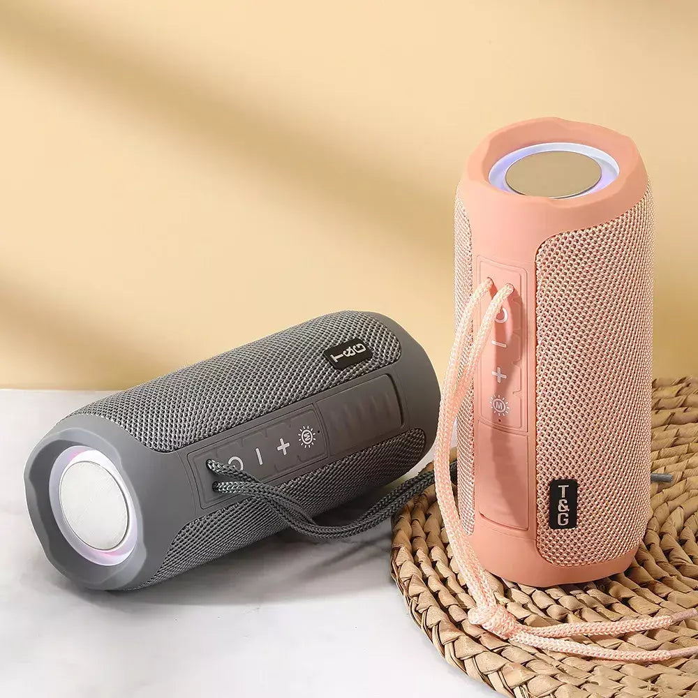 Alto-falante Bluetooth sem fio portátil, caixa de música, subwoofer handfree, baffe, FM, AUX, rádio, som, PC, TV, defletor