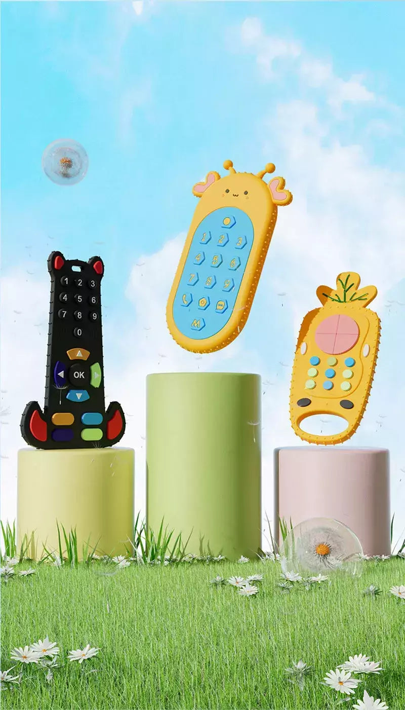 Bebê dentição brinquedos silicone mordedor mordedor mordedores para desenvolvimento de bebês chocalho bebê recém-nascido infantil sensorial brinquedos do bebê 0-3-6-12 m
