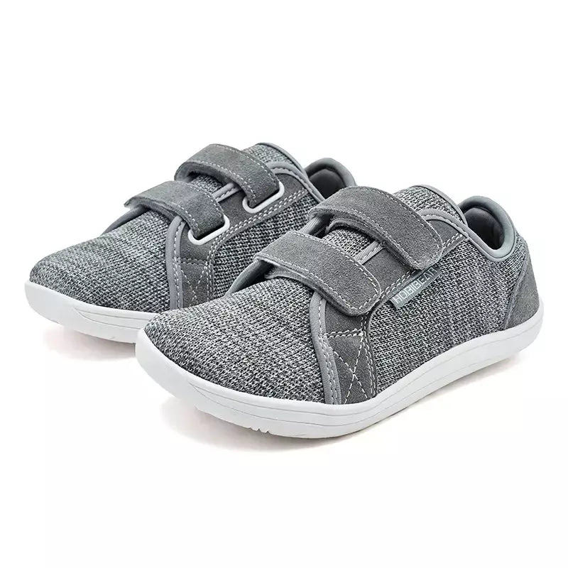 HOBIBEAR-Tênis de malha leve infantil, calçados casuais respiráveis, sapatos minimalistas com os pés descalços, pequenos e grandes, tênis infantil