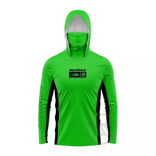 Vestuário colorido respirável Angling, RT Mask Hoodies, Vestuário de pesca, caça, escalada, camping, caminhadas Logos, UPF50 + UV, novo