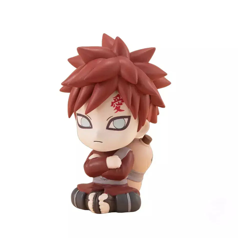 Novo 8 pçs/set Anime Figura Naruto Shippuden Hinata Sasuke Itachi Kakashi Gaara Figura de Ação Q Versão Figuras de PVC Brinquedos Presente