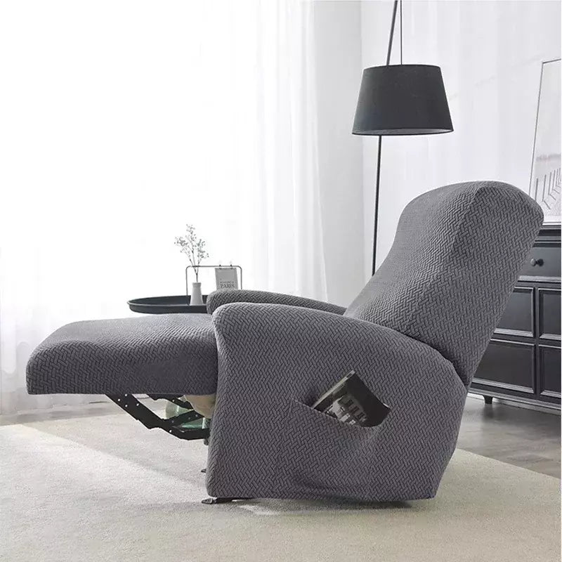 Jacquard Stretch Reclinável Sofá Covers, Poltrona elástica Split, Capa de cadeira antiderrapante, Cadeiras Lazy Boy, Slipcovers para sala de estar