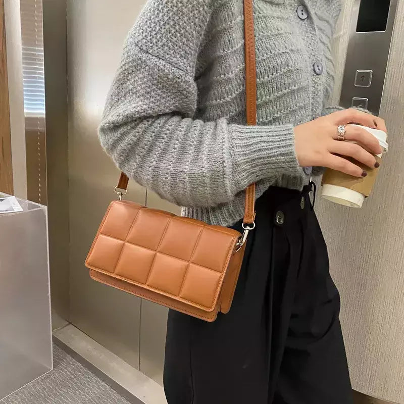 Bolsa de ombro única para mulheres, bolsa crossbody, tendência feminina, nova, outono, inverno, 2023