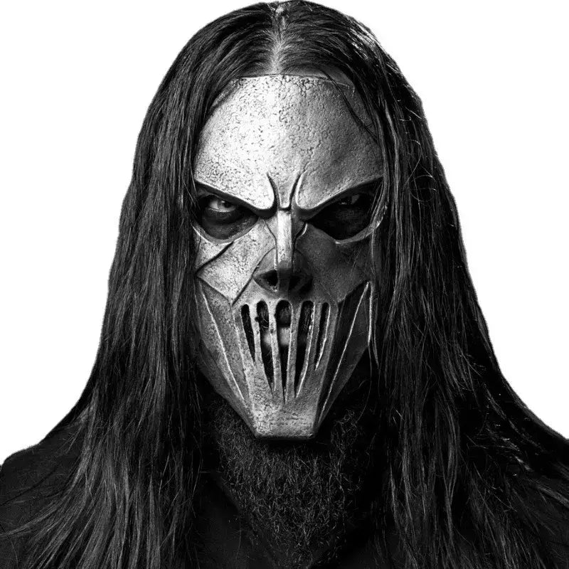 Máscara de látex de palhaço Heavy Metal Rock Slipknot Horror Skull Taylor Halloween Costume Prop perfeito para cosplay, festas, festivais
