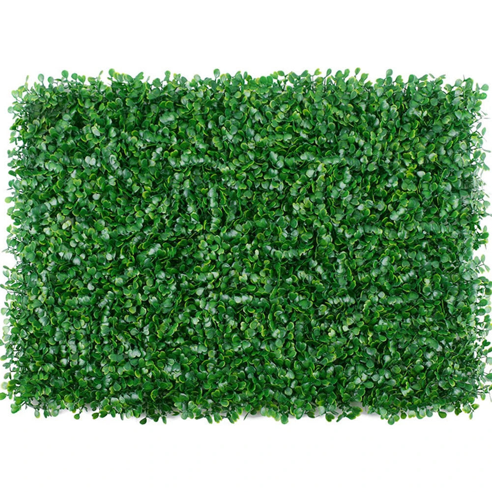 40x60cm paredes de plantas artificiais folhagem hedge grama esteira painéis de vegetação cerca decoração de casa plantas falsas jardim gramado simulado