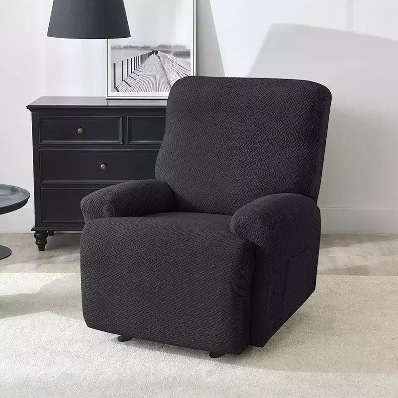 Jacquard Stretch Reclinável Sofá Covers, Poltrona elástica Split, Capa de cadeira antiderrapante, Cadeiras Lazy Boy, Slipcovers para sala de estar