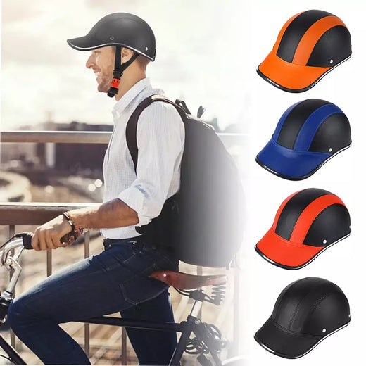 Esportes ao ar livre ciclismo capacete de segurança boné de beisebol chapéu para motocicleta bicicleta scooter mountain road capacete para homens