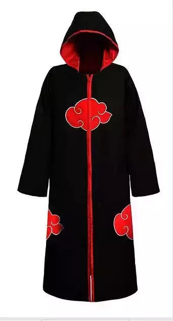 Naruto uchiha itachi cosplay trajes anime longo manto casaco robe trincheira ninja halloween carnaval festa grupo roupas capa presentes