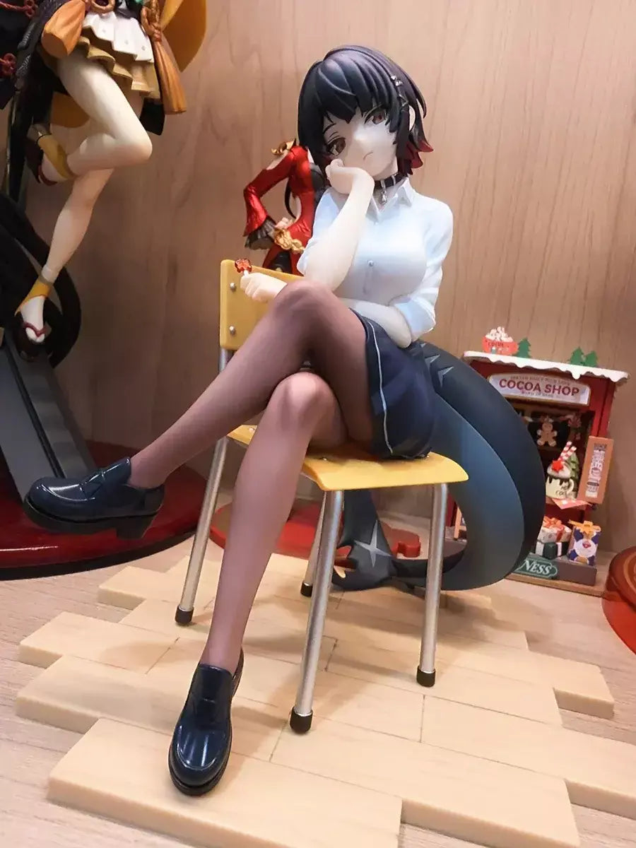 Mihoyo zenless zona zero figura original ellen joe kits de garagem oficial genuíno ellenjoe cosplay anime figura modelo doujin presentes