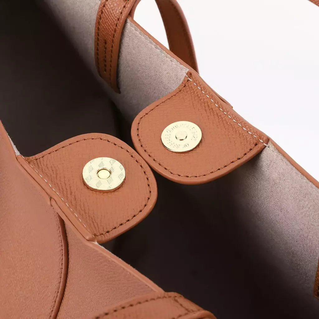 Bolsa de ombro elegante de grande capacidade para mulheres, Bolsa de lazer de couro PU