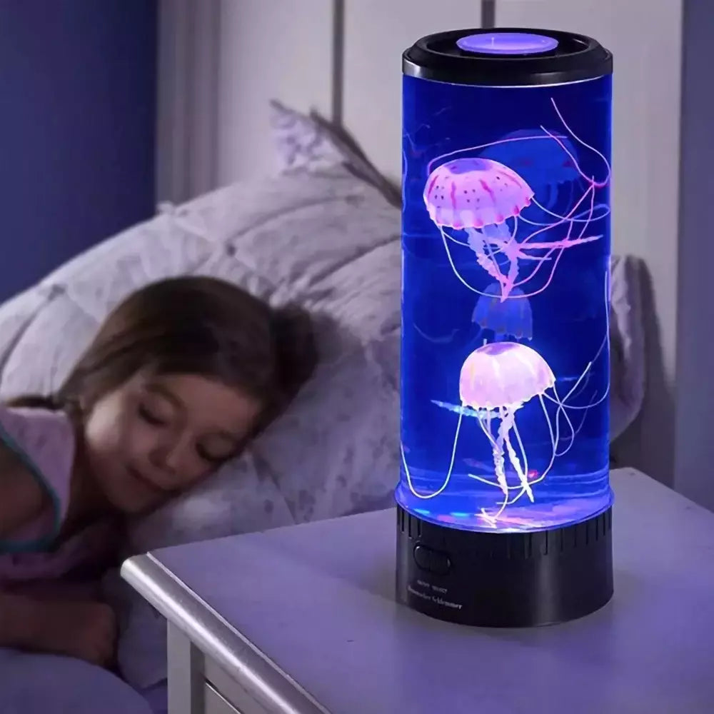 Color Changing Jellyfish Lamp, USB Battery Powered Table Night Light, Presente das Crianças, Home Bedroom Decor, Presentes de Aniversário, Meninos e Meninas