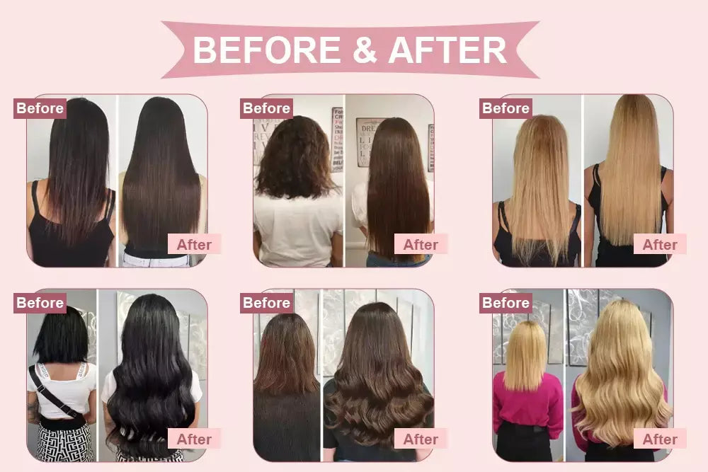 Doreen 160g 200g 240g série de volume máquina brasileira remy clipe reto em extensões de cabelo humano cabeça cheia 10 pçs 16 a 24 Polegada