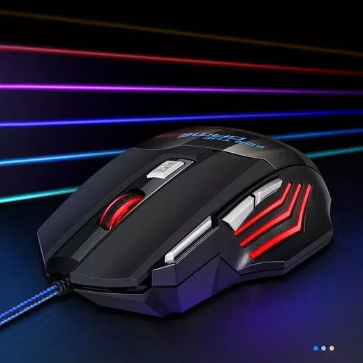 1 pc apenas novo mouse para jogos usb hipervelocidade rgb retroiluminado ergonômico mouse para jogos 7d esports mouse com fio para laptop pc gamer