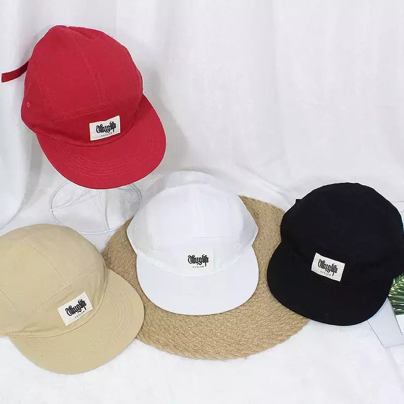 Riot Life Chapéu de beisebol Sumbrero, chapéu snapback hip-hop feminino, nova moda, cinco peças, 2024