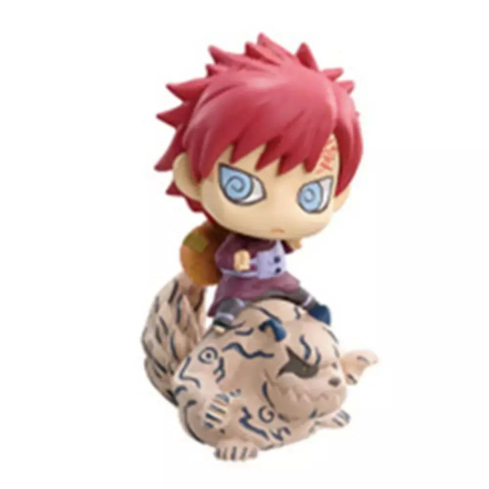 Quente naruto shippuden anime figura modelo sasuke kakashi gaara estatueta de ação estátua pvc brinquedo colecionável boneca crianças presentes