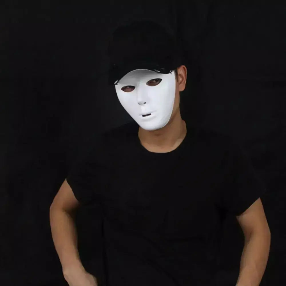 Máscara para mulheres e homens, máscara de dançarina fantasma, adereço para foto, máscara facial completa, máscaras de halloween, suprimentos para festa de baile, adereços de cosplay