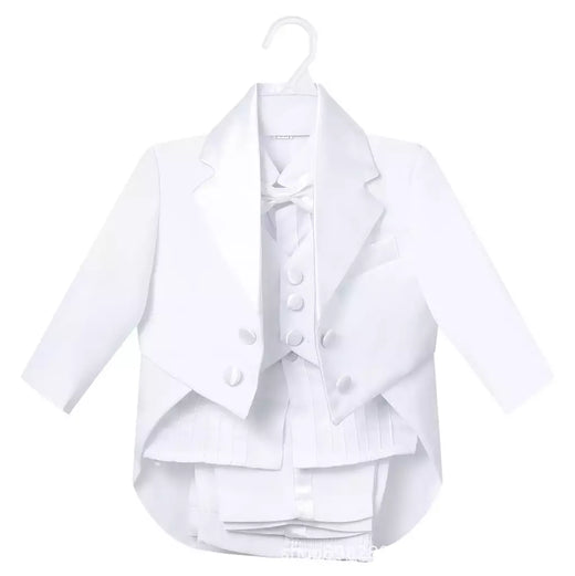 Conjunto de terno bebê menino clássico, conjunto com 5 peças 3345, roupa para festa de casamento, bebê menino