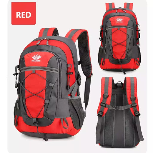 Impermeável caminhadas mochila, leve caminhadas ao ar livre saco, grande capaci