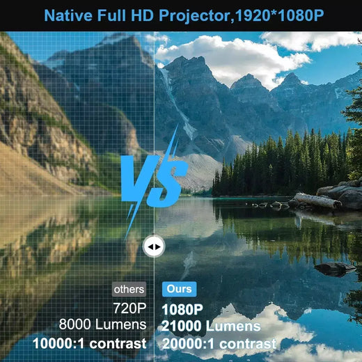 Pg600w nativo 1080p projetor android 4k 5g wifi foco automático projetor de vídeo 3d inteligente cinema em casa filme ao ar livre pk dlp beamer