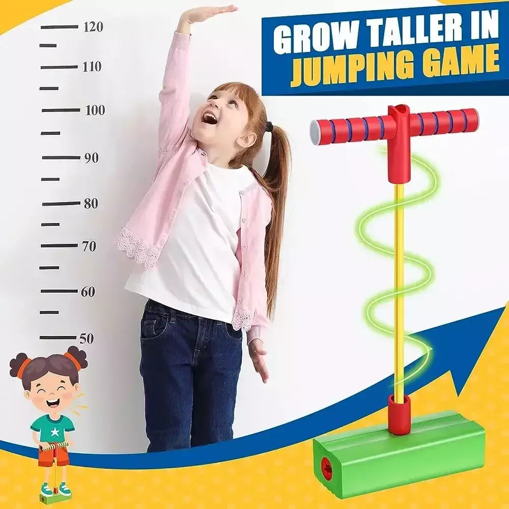 Sapo Jumping Sports Toy para Crianças, Crescer Mais Alto, Equilíbrio, Indoor e Outdoor, Equipamentos de Exercício, Saltando Som, Fitness, Meninos e Meninas