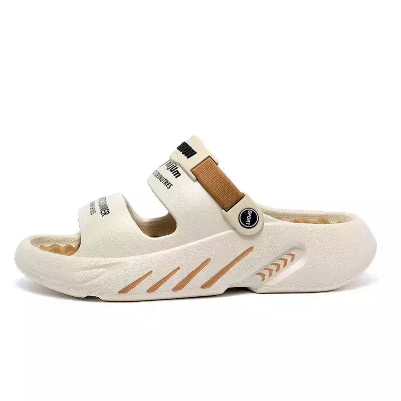 Sandálias casuais masculinas, sandálias originais, sapatos de praia de alta qualidade, tendência verão, 2021