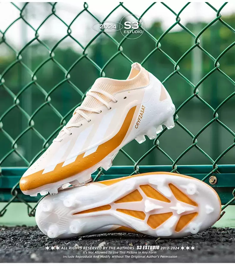 Tênis de treinamento interno profissional para homens, sapatos de futebol originais, botas de campo, ao ar livre, grampos sociais, rápidos