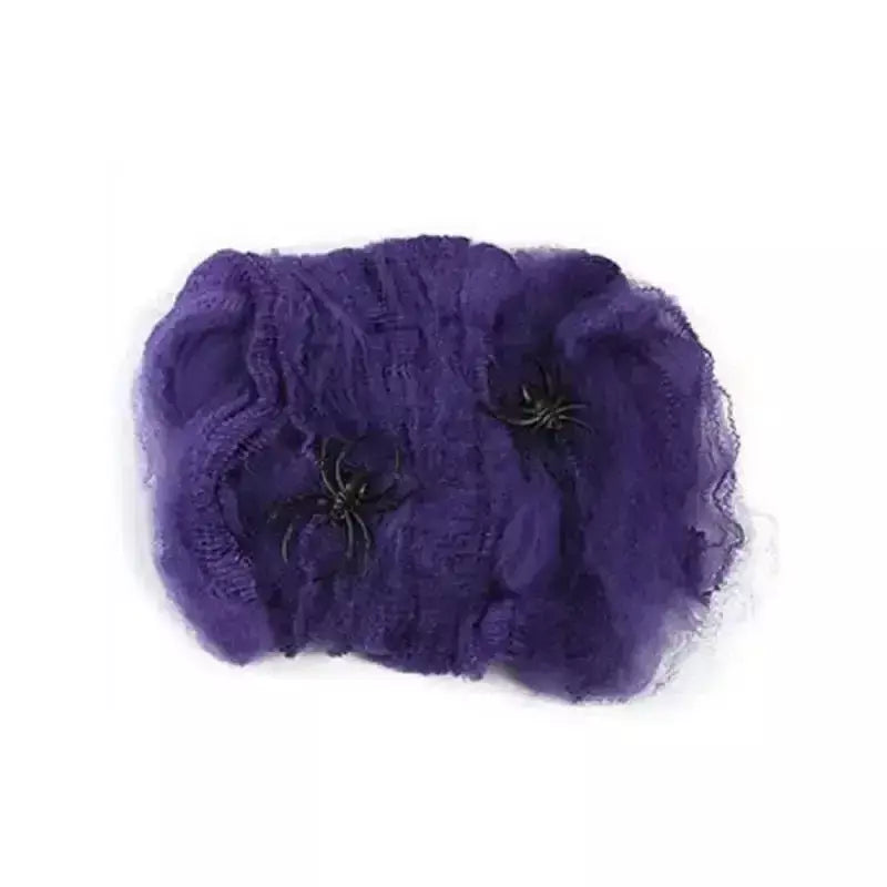 Halloween preto assustador aranha gigante enorme teia de aranha decoração de halloween para casa barra casa assombrada adereços férias decoração ao ar livre