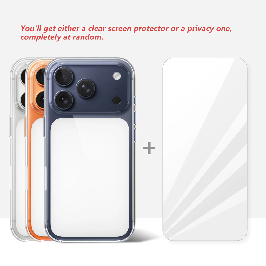 Novo caso claro original para iphone 17 17 pro max capa de controle da câmera para 17pro transparente para iphone 17 pro max magnético