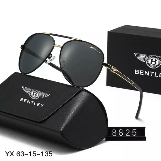 Carro high end homens e mulheres óculos de sol proteção para bentley muller continental gt bentayga voando durling spurlogo