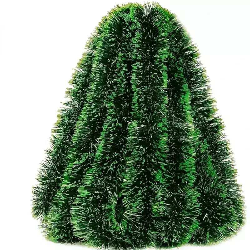 Natal enfeites fitas fita de cana verde guirlanda árvore de natal diy pendurado pendente grinalda ornamento decoração de festa decoração de casa