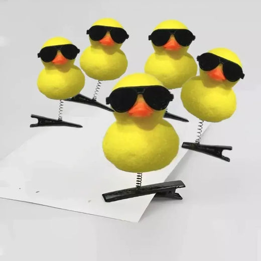 Children's Duck Pattern Hair Clip, Duckbill Hairpin, presilhas, Cute Animal Hairpin, acessório de cabelo para crianças, 10pcs