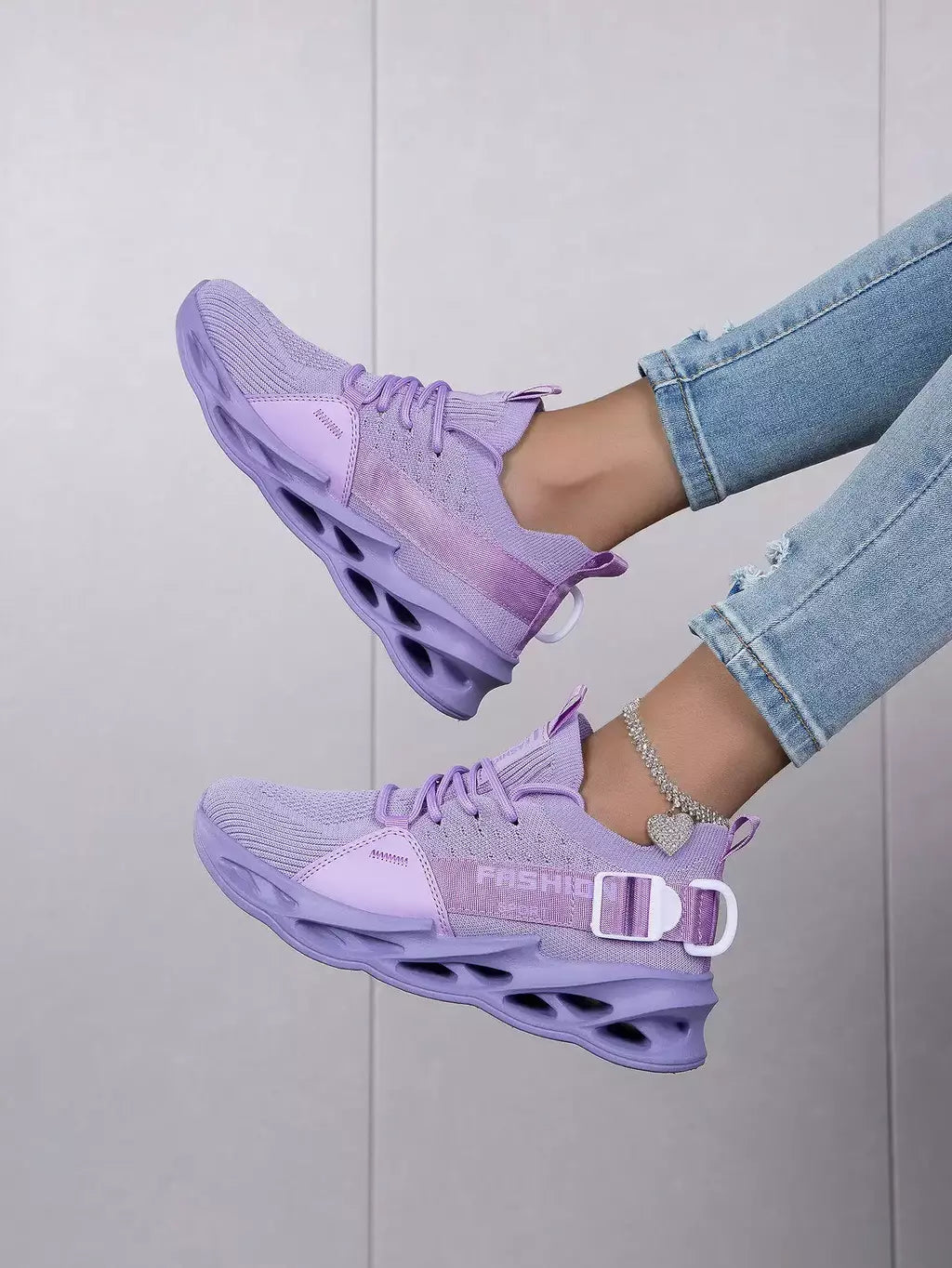 Venda quente moda roxo tênis casuais das mulheres dos homens lâmina tênis de corrida tamanho grande 48 luz respirável sapatos esportivos masculino malha tênis