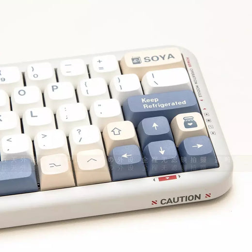 1 conjunto xda gmk leite de soja keycaps 144 teclas pbt keycap sublimação de tinta para cereja gatrron mx interruptores teclado mecânico xda keycap
