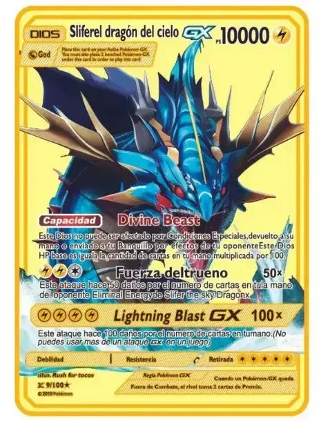 Pokemon English Metal Card Anime Pikachu Charizard Mewtwo Arceus Frog Flower Vmax GX Letters Game Collection Card Kids Toy Gifts