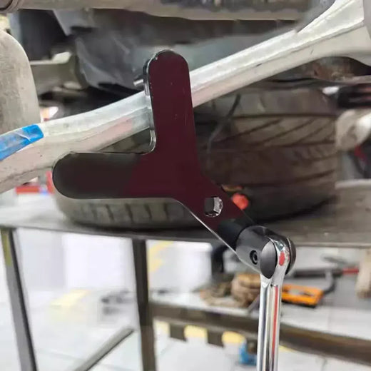 1 conjunto de chave de barra de alavanca para braço de controle inferior do carro, chave de barra de alavanca para 1/2 catraca, chave aberta, meio eixo, ferramenta de desmontagem