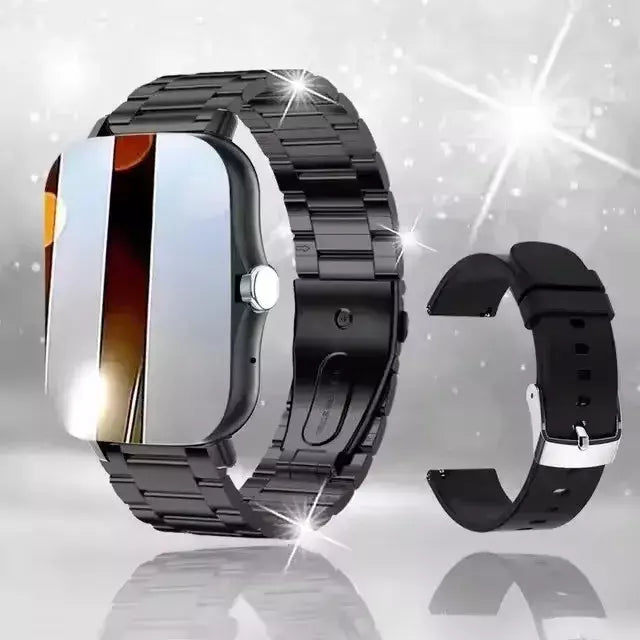 Xiaomi mijia 2025 novo relógio inteligente bluetooth chamada música freqüência cardíaca monitor de pressão arterial smartwatch para mulheres presentes do feriado