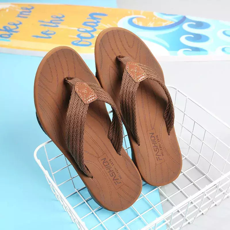 TAFN-chinelos de fundo macio neutro para homens e mulheres, chinelos exteriores, sapatos de praia casuais, cross border, elegante, novo