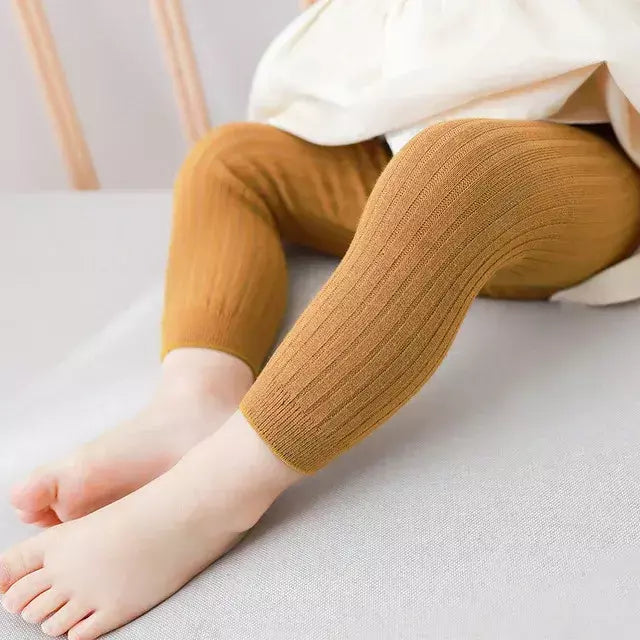 Primavera outono bebê meninos meninas calças recém-nascidos menina leggings collants algodão estiramento crianças calças de tricô para 0 a 6 anos