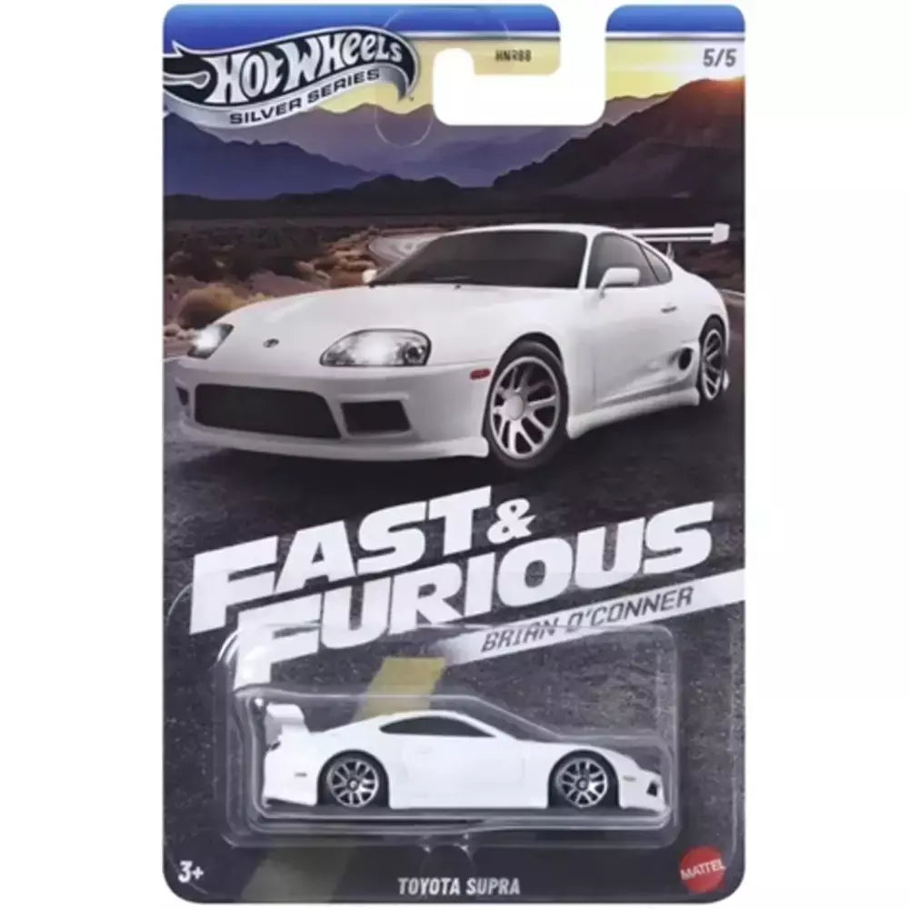 Hot Wheels Carros Velozes e Furiosos HNR88-E F G H J TOYOTA SUPRA NISSAN SKYLINE GTR (BNR34) Diecast Modelo de Veículo Carros Brinquedos Meninos Presente
