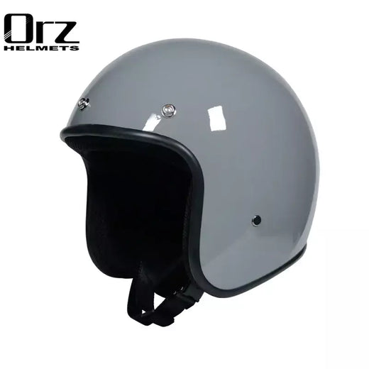 Frete grátis dot aprovado retro capacete da motocicleta casco 3/4 abrir rosto capacete cafe racer capacete chopper capacete