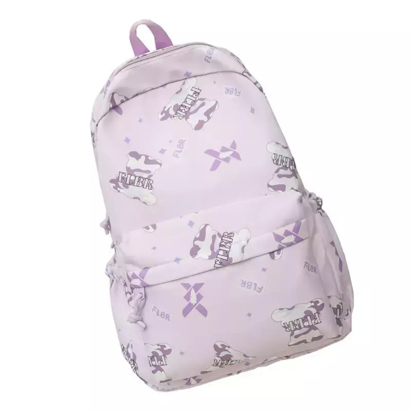 Mochila viagem para mulheres meninas mochila capacidade mochila escolar mochila adorável com estampa urso