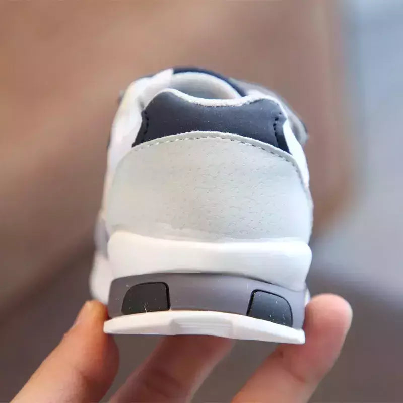 Sapatos de esportes respiráveis para crianças, Sapatos de corrida antiderrapantes, Baby Boots, Solado Macio, Meninos, Meninas, Crianças, Caminhando, Primavera, Outono