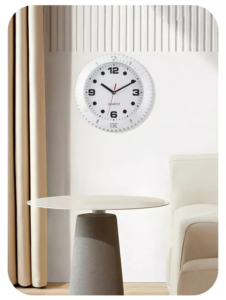 Relógio de parede de papel design moderno silencioso agulha de quartzo relógios de parede de luxo varredura silenciosa segunda casa criativo água fantasma relógio de parede