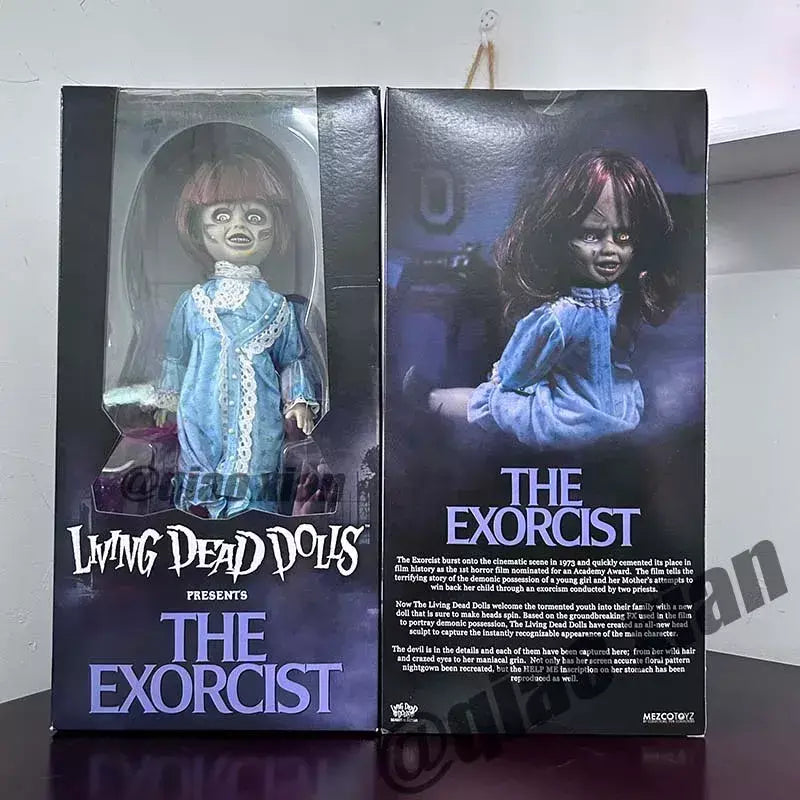 30cm mezco horror vivo morto bonecas figura o exorcista conjunta móvel figura pvc modelo dos desenhos animados figura brinquedo presentes de aniversário