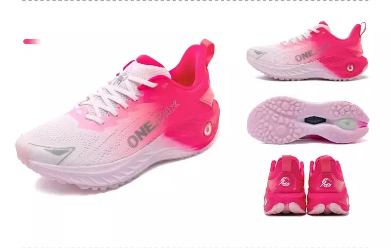 Onemix tênis de corrida casual respirável verão sapatos de corrida dos homens leves sapatos de ginásio ao ar livre masculino almofada sapatos esportivos
