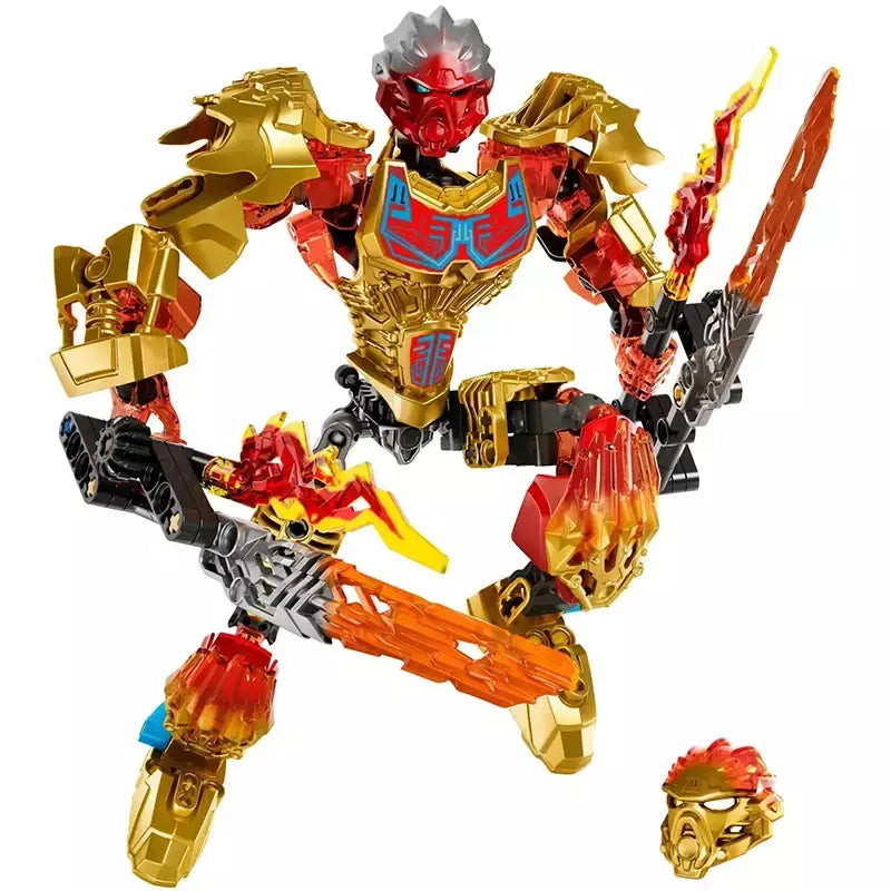 Bionicle Warriors Crânio Figuras de Ação Coleção Blocos de Construção Umarak Uxar Máscara Mestre Storm Beast Anime Tijolos Brinquedo Presentes para Crianças