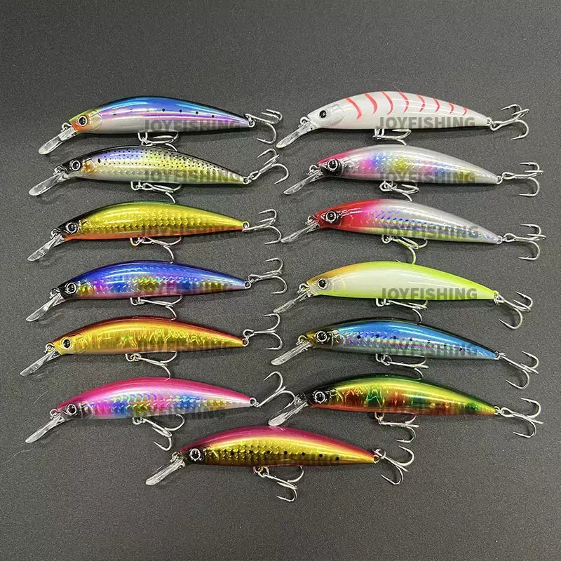 110mm 38g 90mm 31g afundando isca de pesca pesado minnow fundição pesca corrico robalo truta isca pesca isca dura 9152