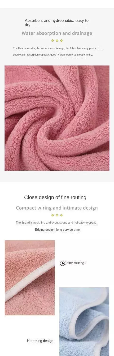 Winnie Bear Bath Towel Set para Crianças, Macio e Absorvente, Coral Velvet, Home Wash, Desenhos animados