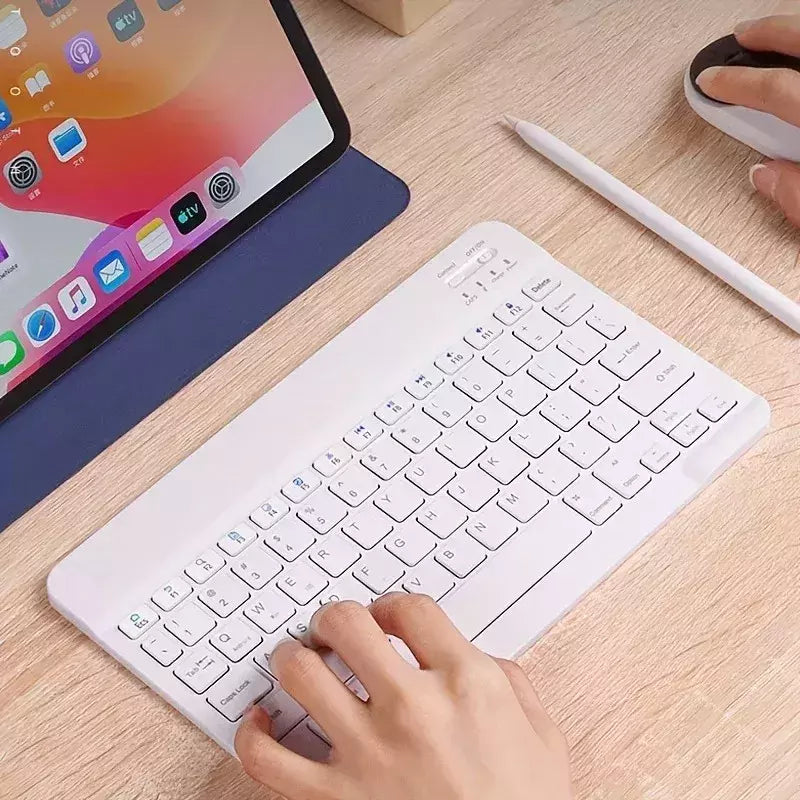Android, IOS, Windows, PC, iPad, Tablet, Telefone, Teclado sem Fio, Compatível com Bluetooth, Telefone